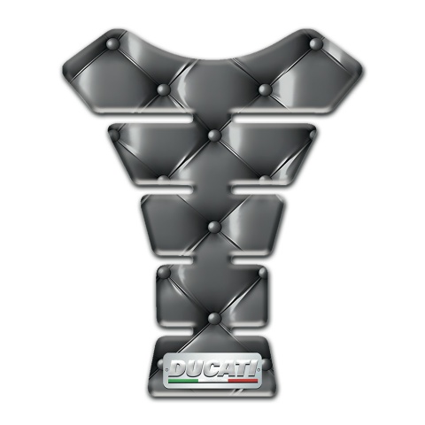 Ducati Tank Fuse Gray Leather effect Type 