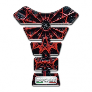 Ducati Tank Protector 3D Spider web effect Type 