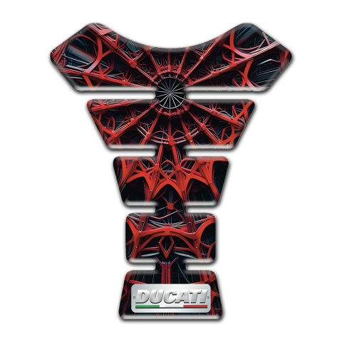 Ducati Tank Protector 3D Spider web effect Type 