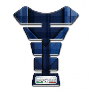 Ducati Tank Guard Pads Blue Background type 