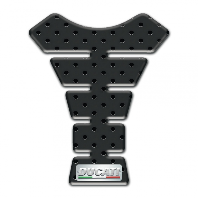 Ducati Tank Pad Protector Perforated Rubber Type 
