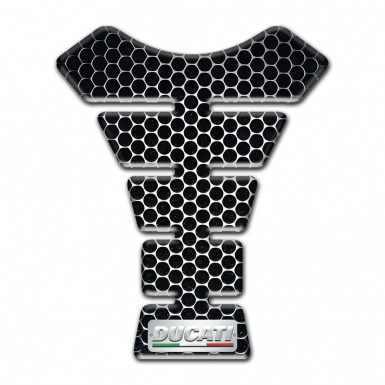 Ducati Tank Pad Motorbike Model with Perforated Steel Design 