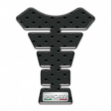 Ducati Tank Protector Black Perforated Surface type 