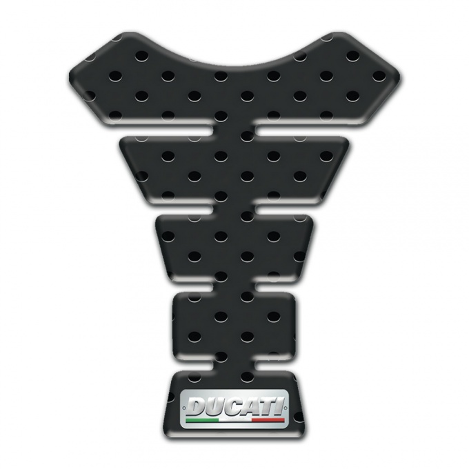 Ducati Tank Protector Black Perforated Surface type 