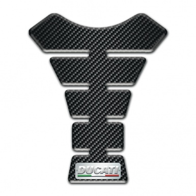 Ducati Tank Pad Protector Model with Dark Carbon Design 