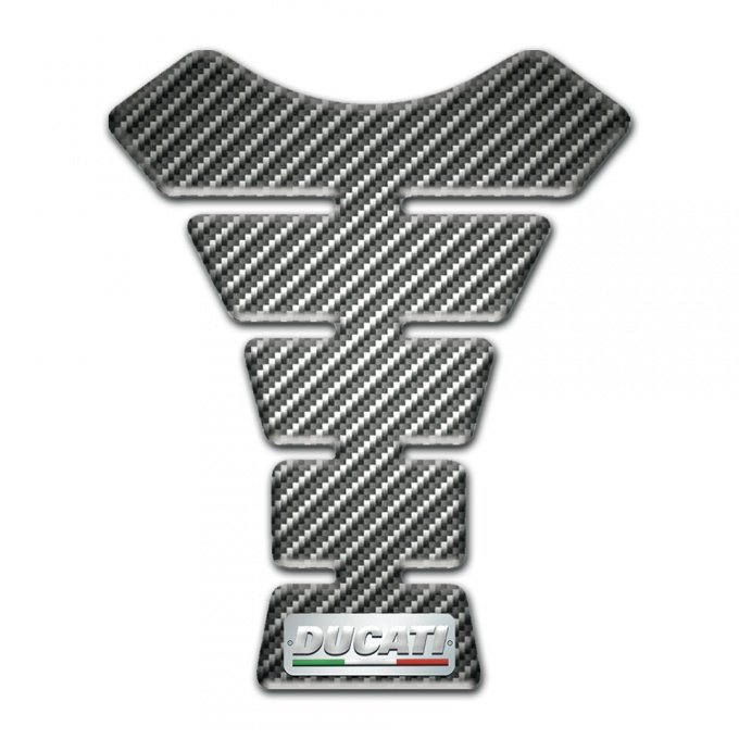 Ducati Tank Protector Model with Classic Carbon Design 