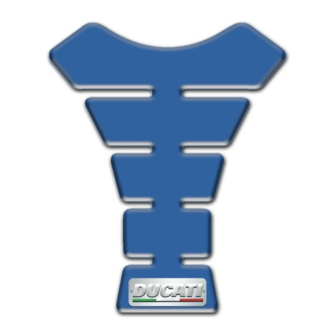 Ducati Tank Pad Protector Model with Blue Design 