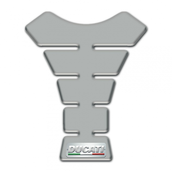 Ducati Tank Guard Pads Model with Gray Design 