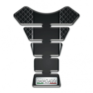 Ducati Tank Protector Model with Dark Mesh Design 