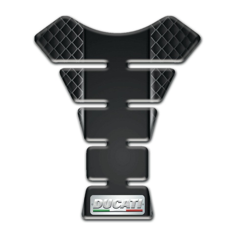 Ducati Tank Protector Model with Dark Mesh Design 