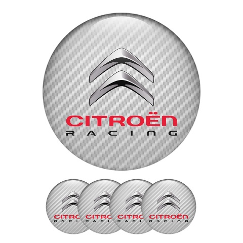Citroen Wheel Emblems for Center Cap Domed Stickers DS4