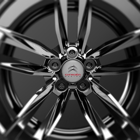 Citroen Wheel Emblems for Center Cap Domed Stickers DS4