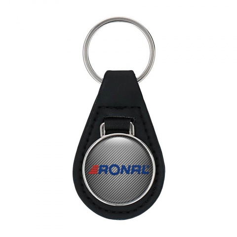 Ronal Key Fob Leather Light Carbon Navy Blue Edition