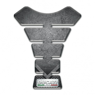Ducati Tank Pad Motorbike Scratched Plate Style 