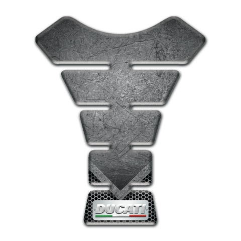 Ducati Tank Pad Motorbike Scratched Plate Style 