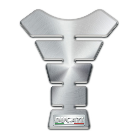 Ducati Tank Guard Pads Model with Silver Design 