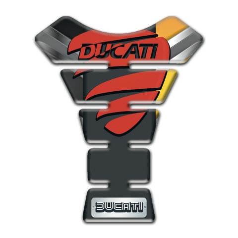 Ducati Tank Protector Stylish Model with Red Painted Logo