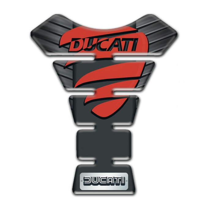 Ducati Tank Pad Protector Rubber Effect Background 