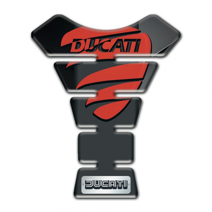 Ducati Tank Protector Silicone Sticker Stylish Logo Vision 