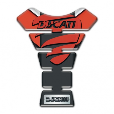 Ducati Tank Guard Pads Silicone Sticker High End Edition 