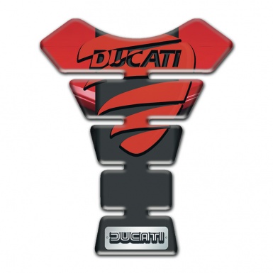Ducati Tank Protector Silicone Sticker Stylish Racing Edition 