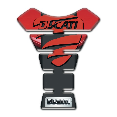 Ducati Tank Protector Silicone Sticker Stylish Racing Edition 