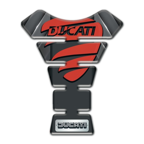 Ducati Anti Slip Sticker Tank Fuse Red Logo Design 