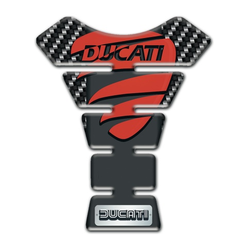 Ducati Tank Pad Motorbike Motorcycle carbon Style 