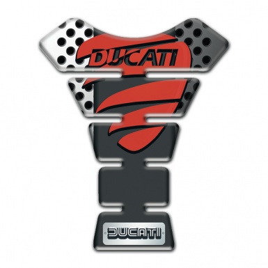 Ducati Tank Pad Protector Perforated base Style 