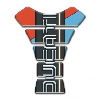 Ducati Tank Fuse Fresh Colors Base and Graphite logo panel 