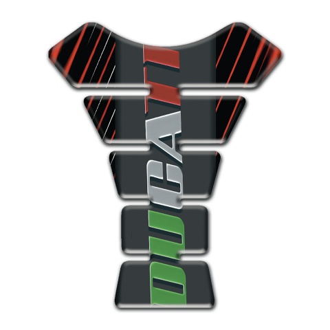 Ducati Tank Fuse High End Edition with Colorful Logo Inscription 