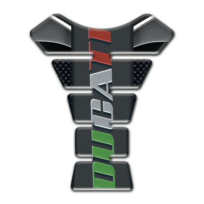 Ducati Tank Fuse High-Quality Design with Colorful Logo 