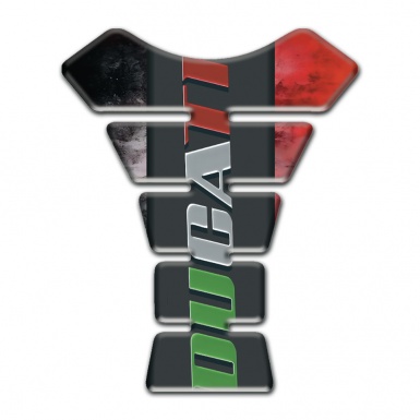 Ducati Tank Fuse Mixed Colors Base and Colorful logo Style