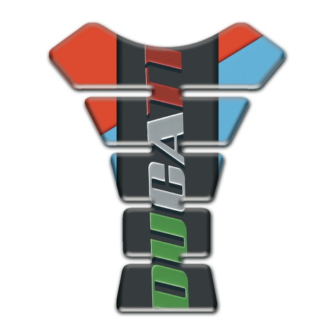 Ducati Tank Protector Fresh Colors Base Colorful Logo 