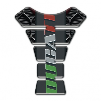 Ducati Tank Pad Motorbike 3D Design with Colorful Logo 