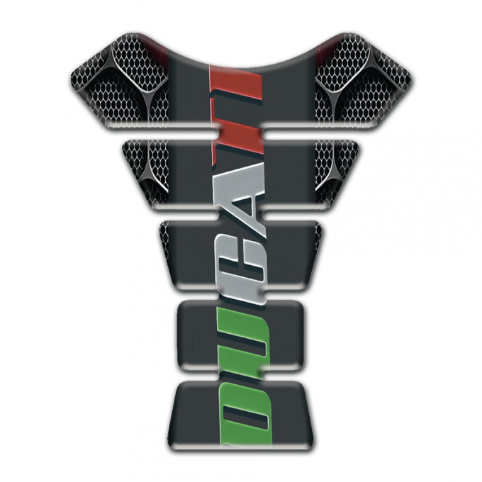 Ducati Tank Pad Motorbike 3D Design with Colorful Logo 