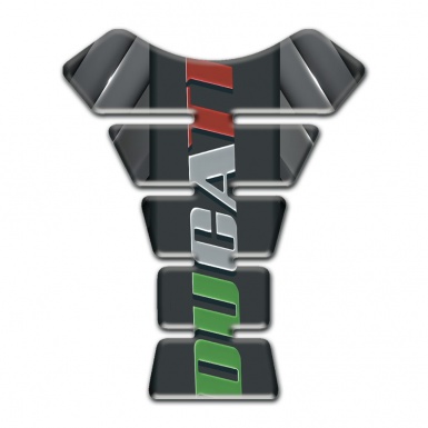 Ducati Tank Fuse Gray Elemens Base Colorful logo 