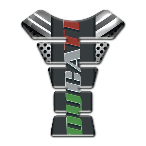 Ducati Tank Guard Pads Colorful Logo Stylish Edition 