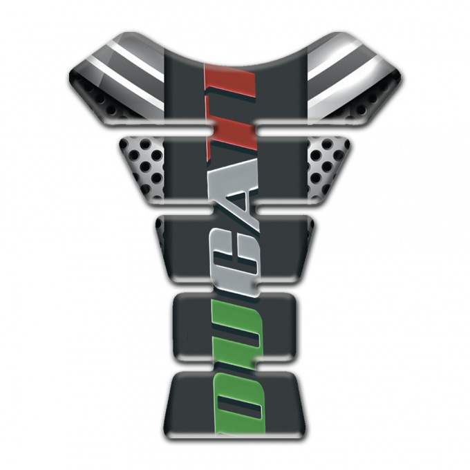 Ducati Tank Guard Pads Colorful Logo Stylish Edition 