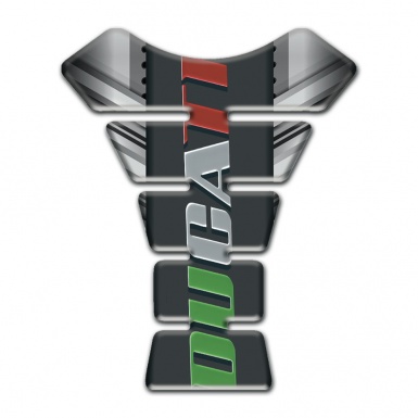 Ducati Tank Fuse Colorful Logo Stylish Version 
