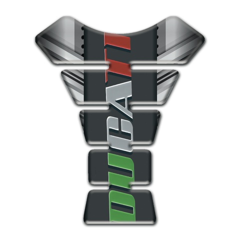 Ducati Tank Fuse Colorful Logo Stylish Version 