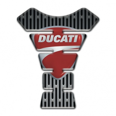 Ducati Tank Fuse Gray Ornament Base Classic Logo Design 