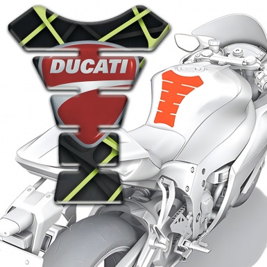 Ducati Tank Guard Pads Racing Edition 