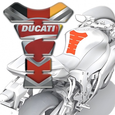 Ducati Tank Fuse Unique Multicolored Vision 