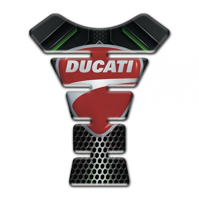Ducati Tank Pad Motorbike Premium Quality Version with Classic logo