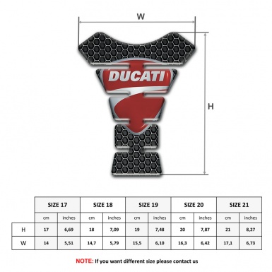 Ducati Tank Protector Perforated Steel Fundation Style 