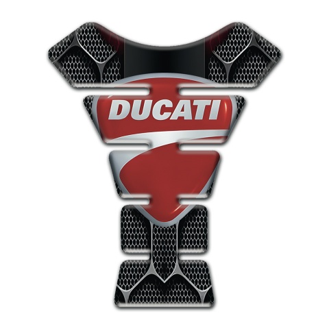 Ducati Tank Pad Motorbike 3D base Classic Logo Print 