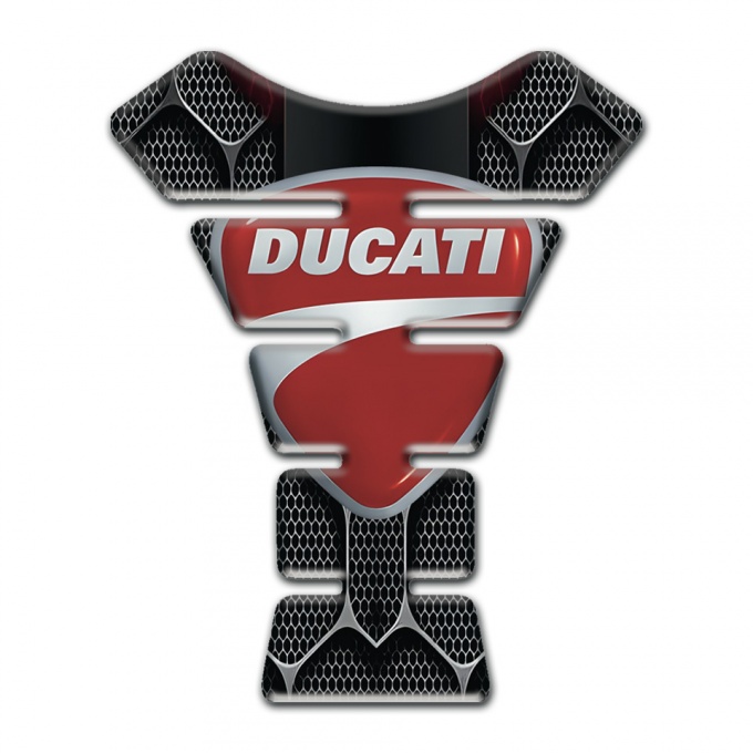 Ducati Tank Pad Motorbike 3D base Classic Logo Print 