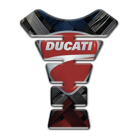 Ducati Tank Fuse Crossed Belts Print 