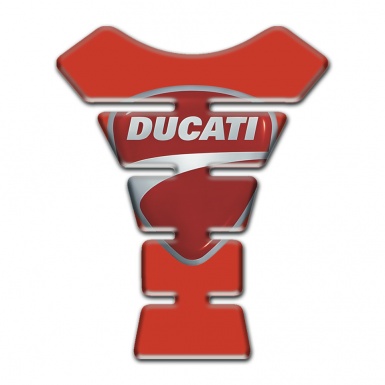 Ducati Tank Fuse Red Print Classic logo 